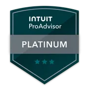 Intuit ProAdvisor Platinum Tier badge