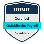 QuickBooks Online Payroll Certification badge